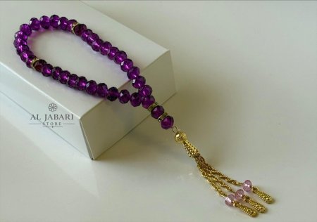 مسابح - سبح كرستال زجاج 33 حبة ( بيثنجاني )